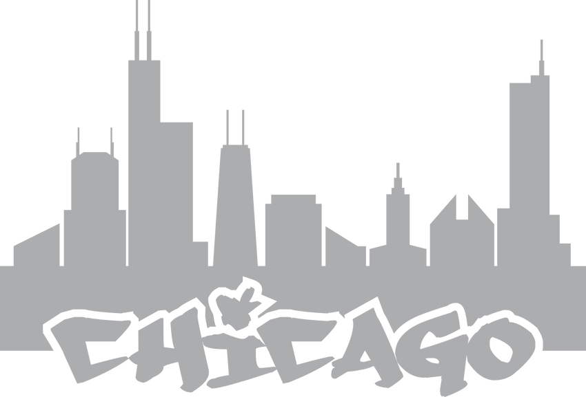 chicago skyline outline png