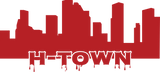 Houston H-TOWN Skyline Decal