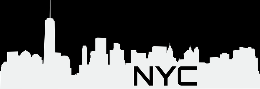 New York NYC Skyline Decal