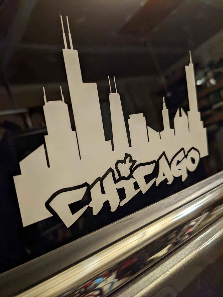 Chicago Skyline Decal